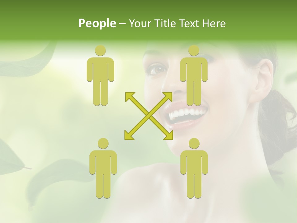 Face Care Green PowerPoint Template