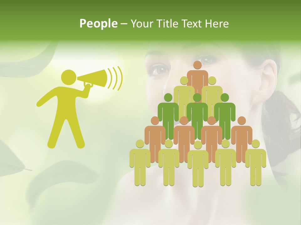 Face Care Green PowerPoint Template