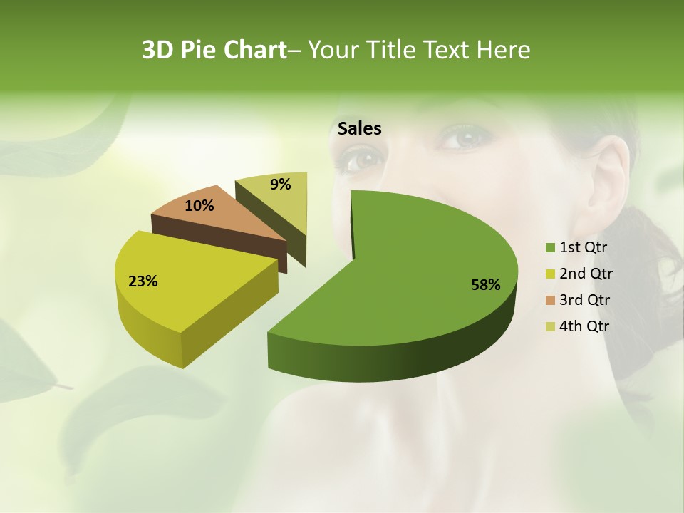 Face Care Green PowerPoint Template