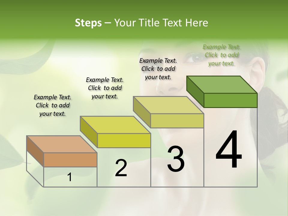 Face Care Green PowerPoint Template