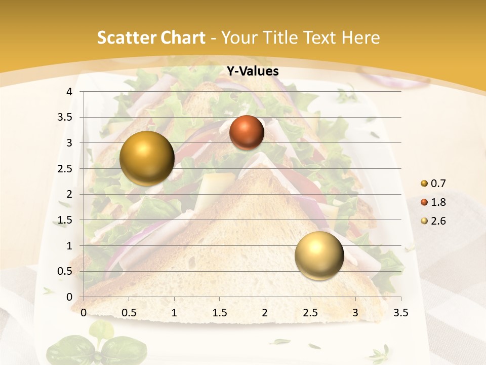 Ham Nobody Plate PowerPoint Template