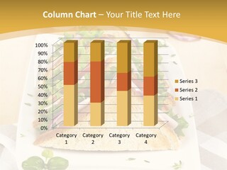 Ham Nobody Plate PowerPoint Template