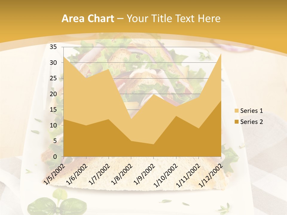Ham Nobody Plate PowerPoint Template