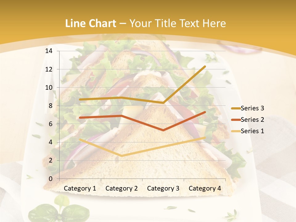Ham Nobody Plate PowerPoint Template