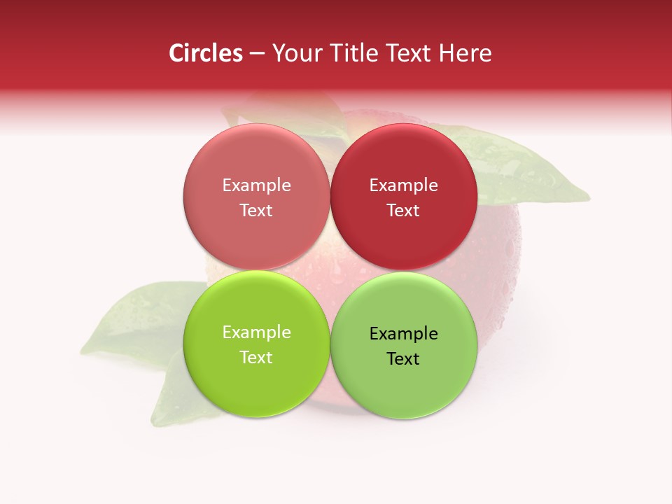 Water Natural Closeup PowerPoint Template