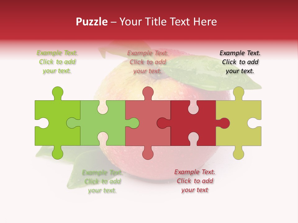 Water Natural Closeup PowerPoint Template