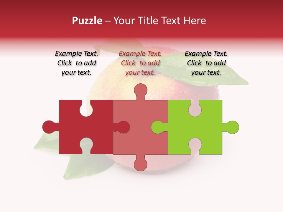 Water Natural Closeup PowerPoint Template