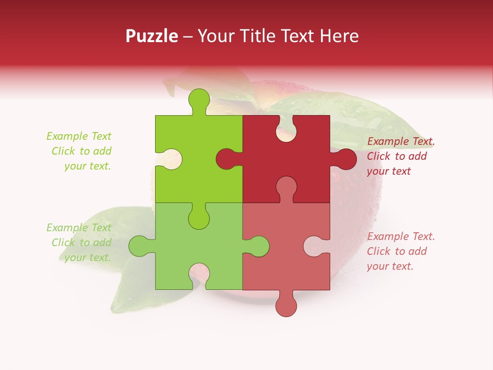 Water Natural Closeup PowerPoint Template