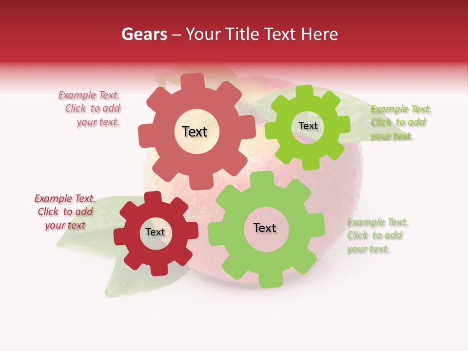 Water Natural Closeup PowerPoint Template