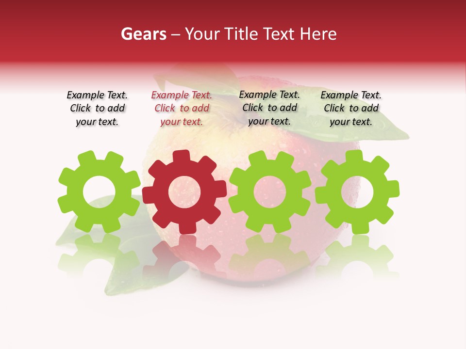 Water Natural Closeup PowerPoint Template