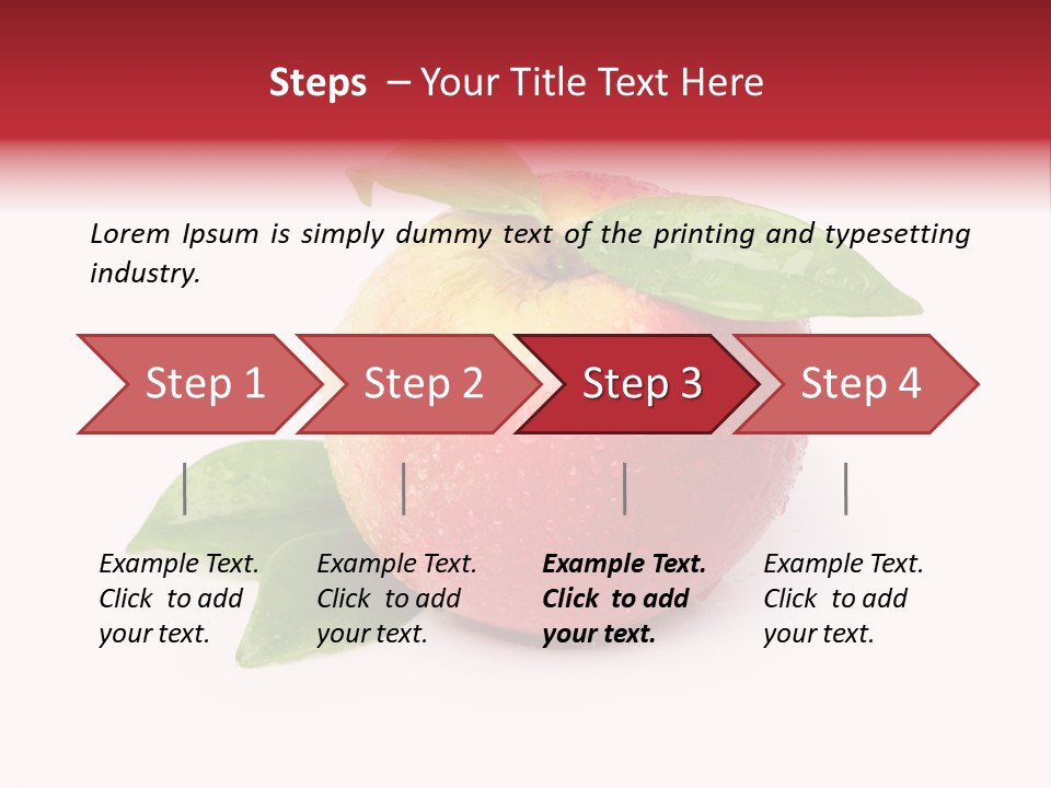 Water Natural Closeup PowerPoint Template