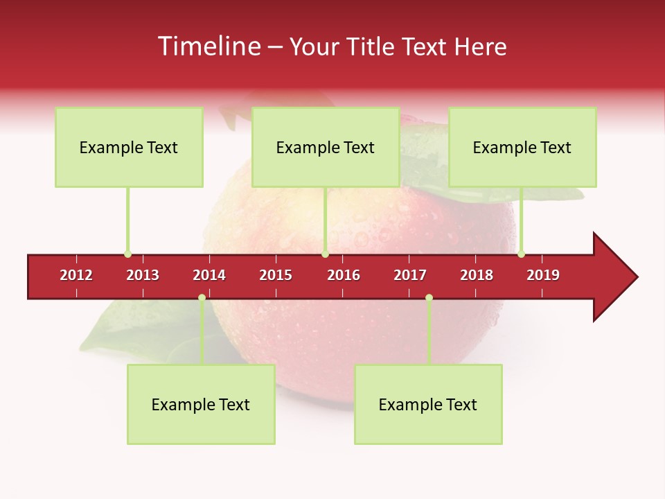 Water Natural Closeup PowerPoint Template