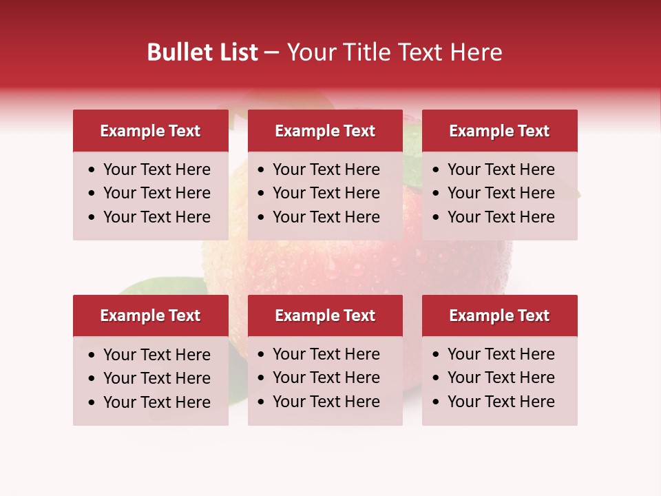 Water Natural Closeup PowerPoint Template