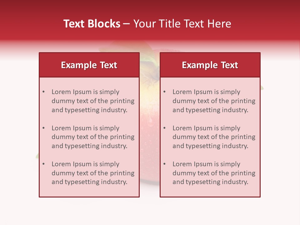 Water Natural Closeup PowerPoint Template