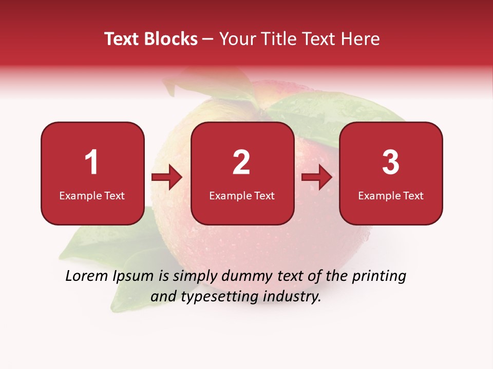 Water Natural Closeup PowerPoint Template