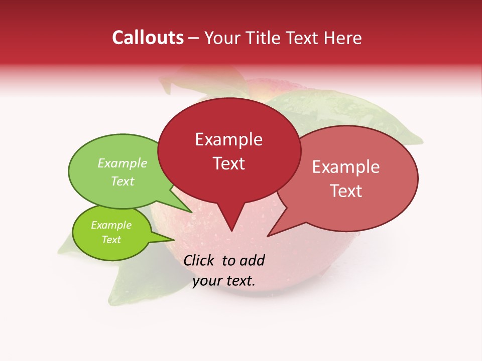 Water Natural Closeup PowerPoint Template