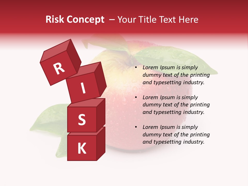 Water Natural Closeup PowerPoint Template