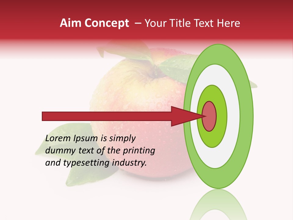 Water Natural Closeup PowerPoint Template