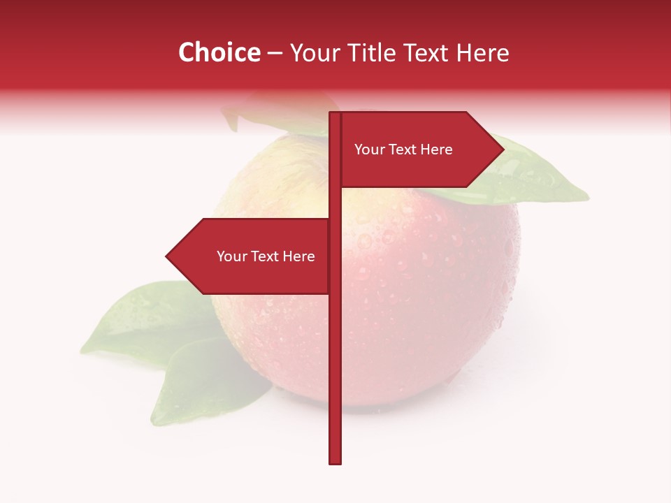 Water Natural Closeup PowerPoint Template