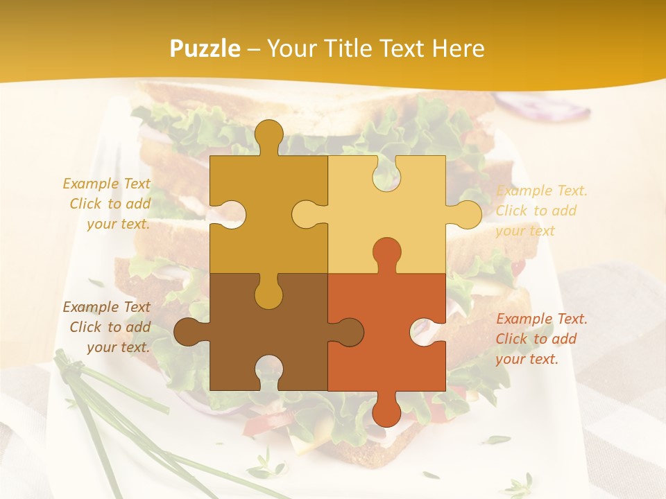 Tomato Salad Meal PowerPoint Template