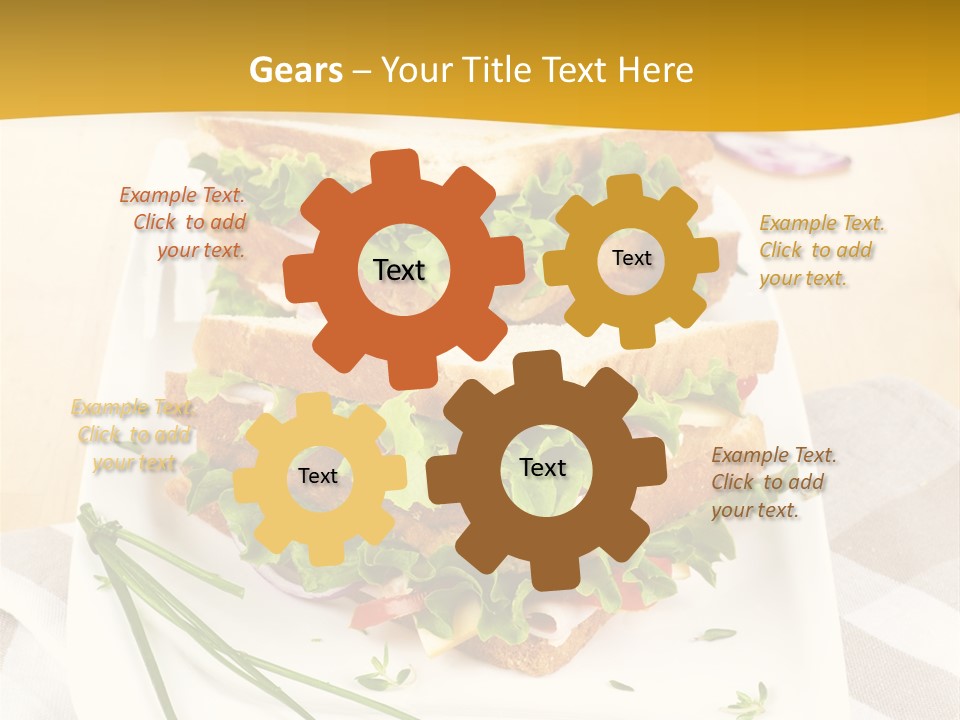 Tomato Salad Meal PowerPoint Template