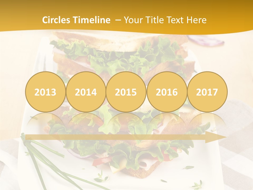 Tomato Salad Meal PowerPoint Template