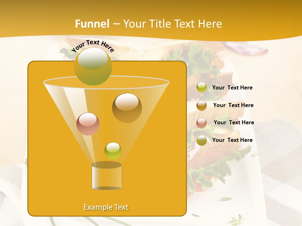 Tomato Salad Meal PowerPoint Template