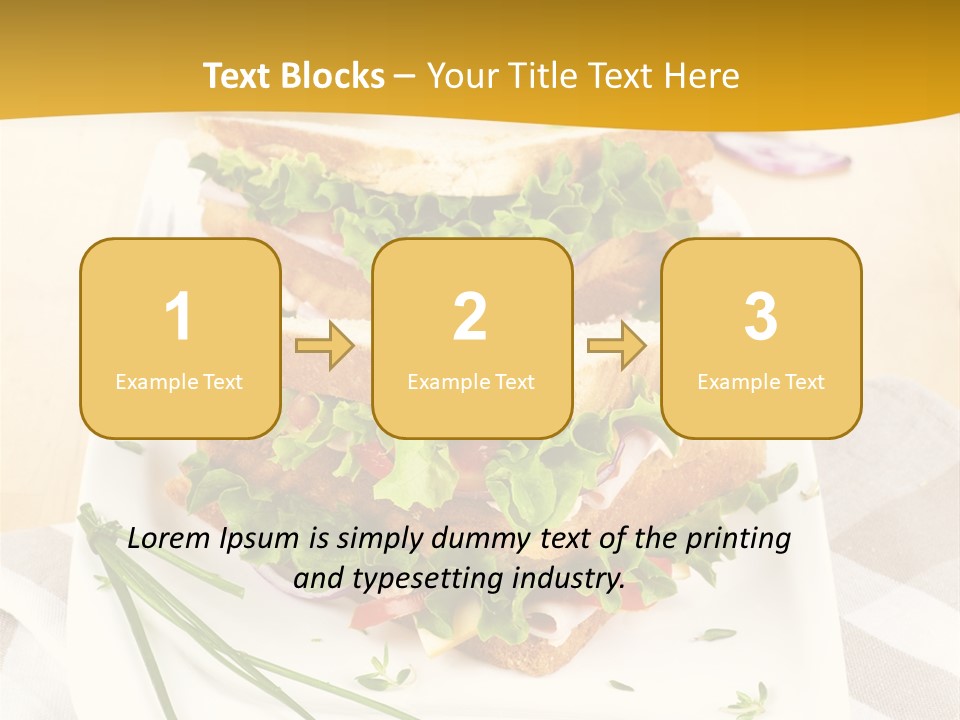 Tomato Salad Meal PowerPoint Template