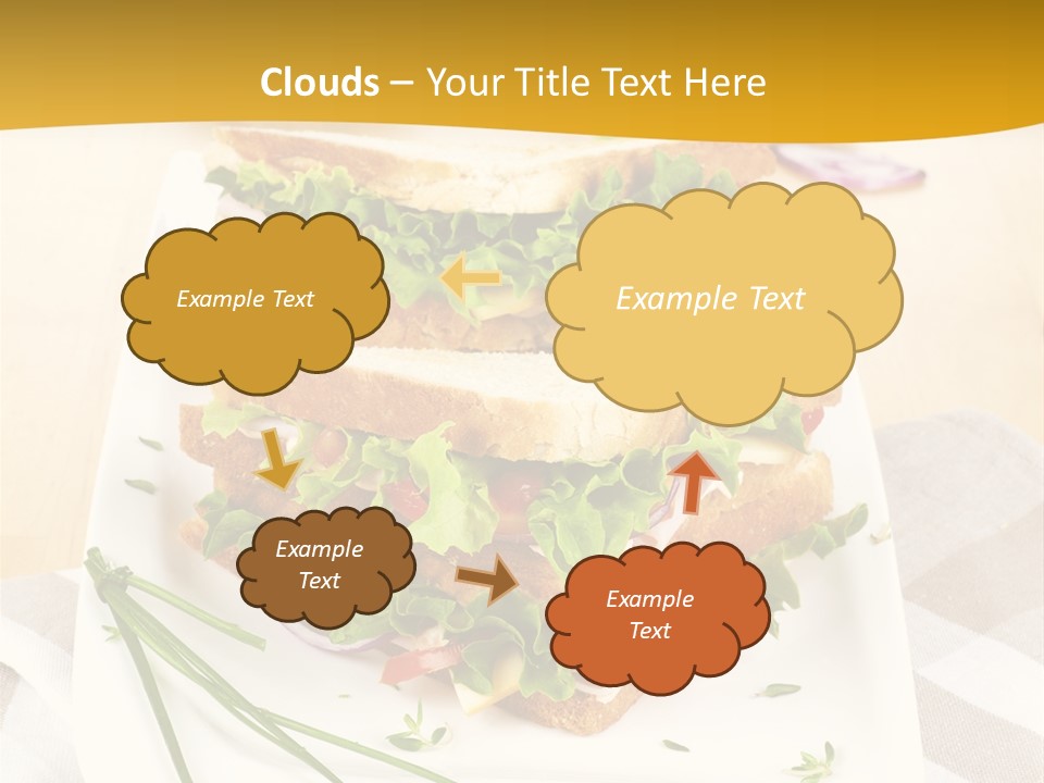 Tomato Salad Meal PowerPoint Template
