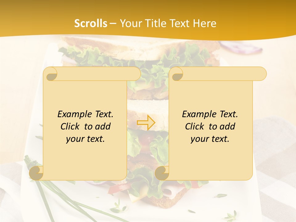 Tomato Salad Meal PowerPoint Template