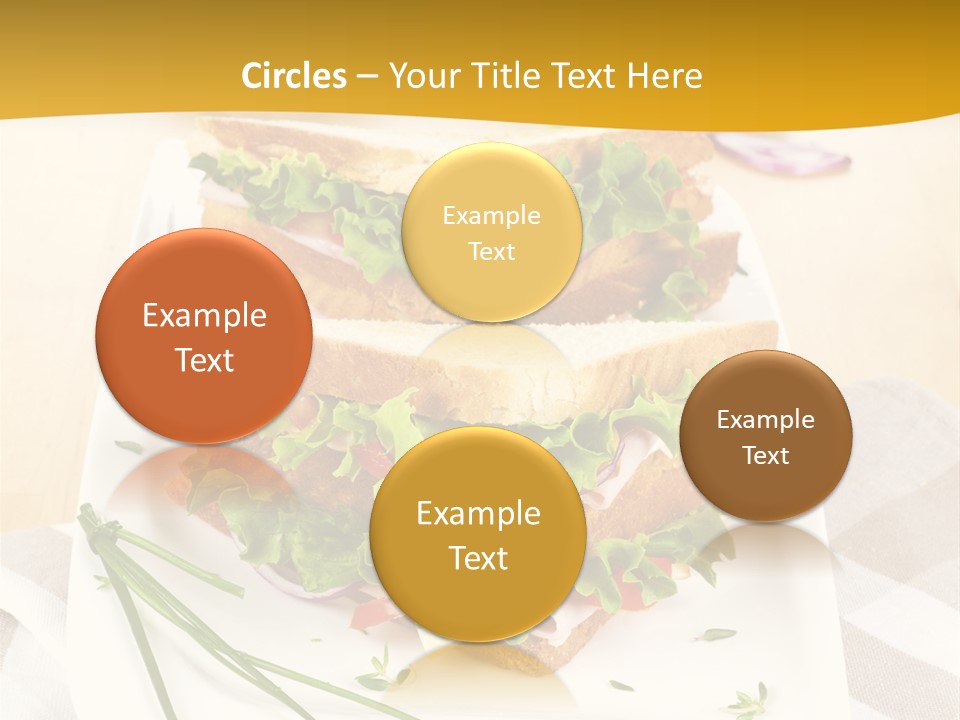 Tomato Salad Meal PowerPoint Template