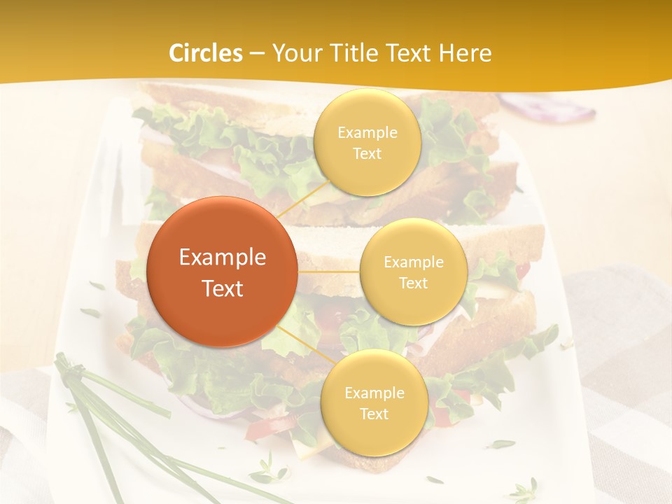 Tomato Salad Meal PowerPoint Template