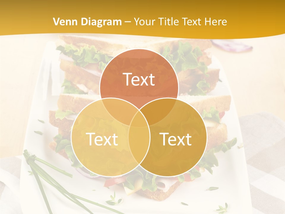 Tomato Salad Meal PowerPoint Template