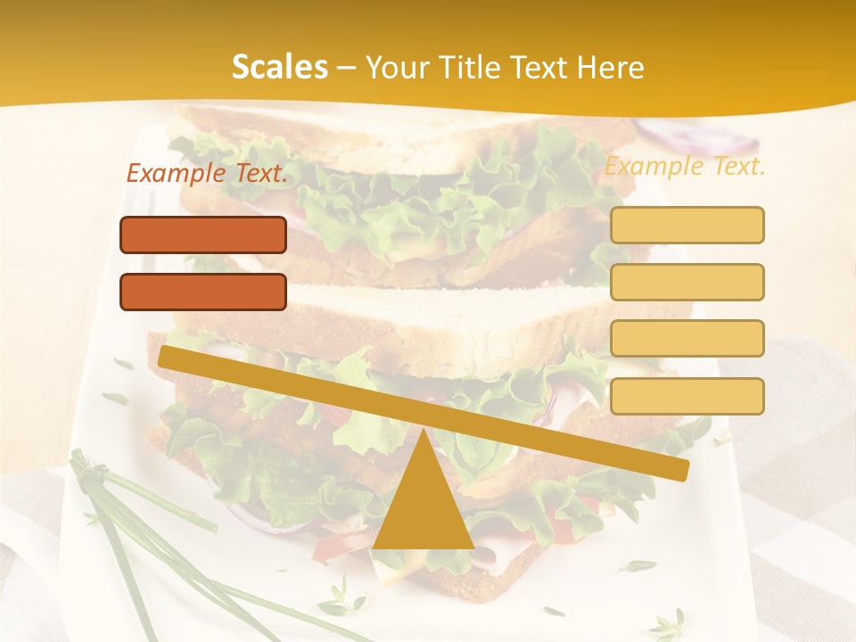 Tomato Salad Meal PowerPoint Template