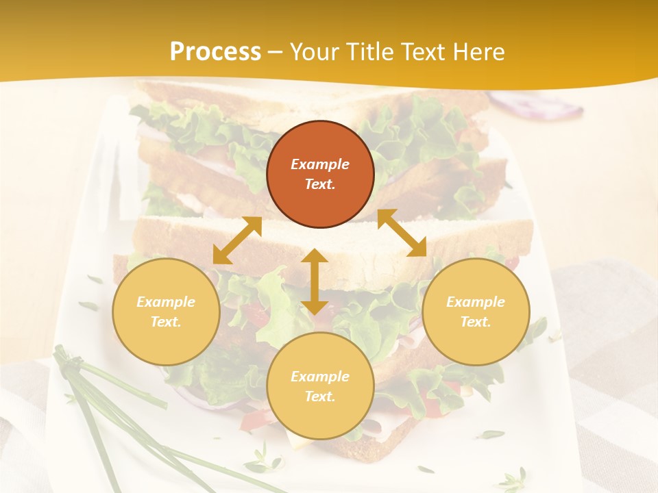 Tomato Salad Meal PowerPoint Template
