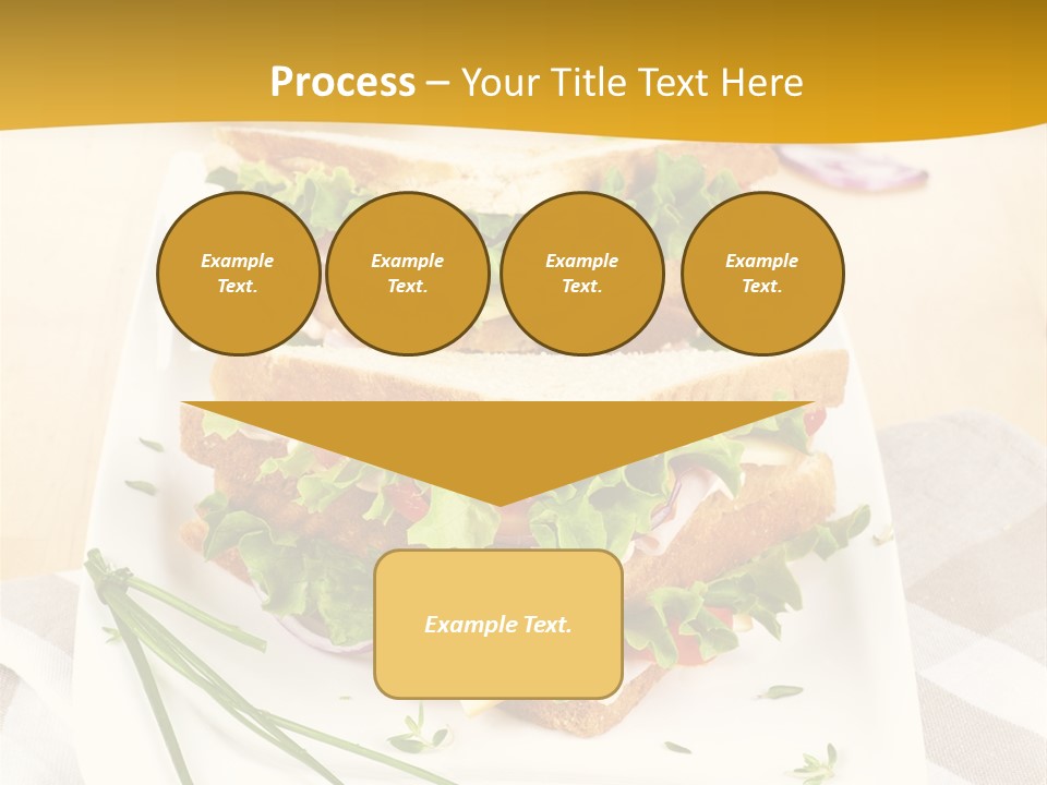 Tomato Salad Meal PowerPoint Template