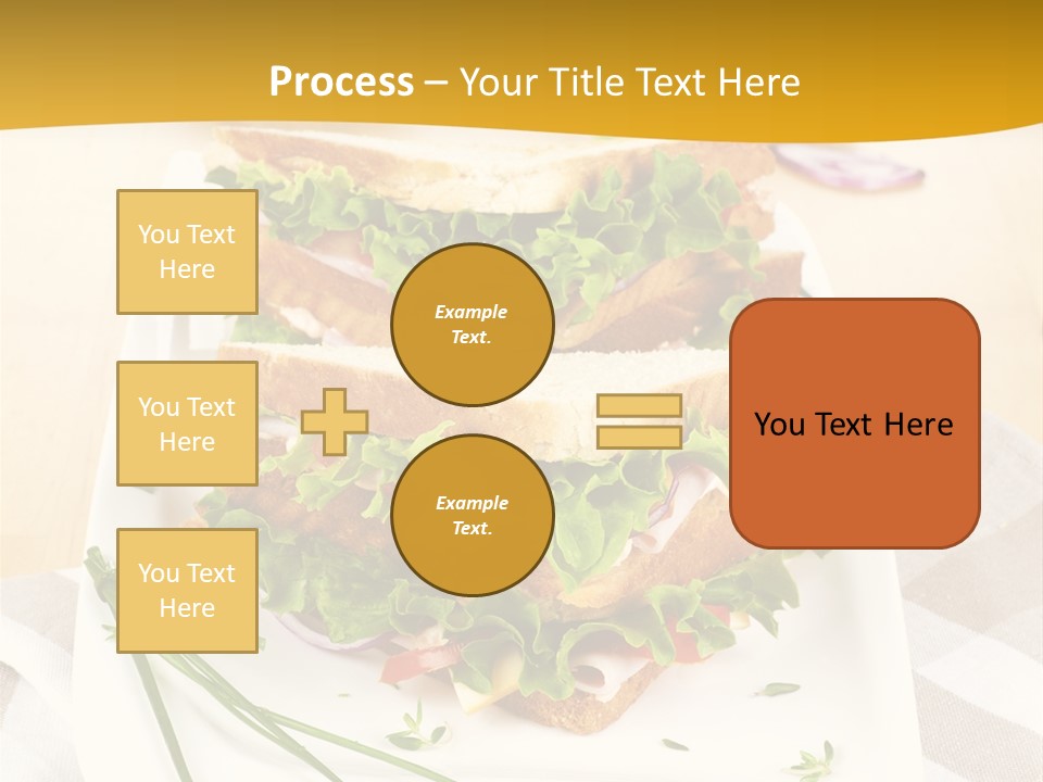 Tomato Salad Meal PowerPoint Template