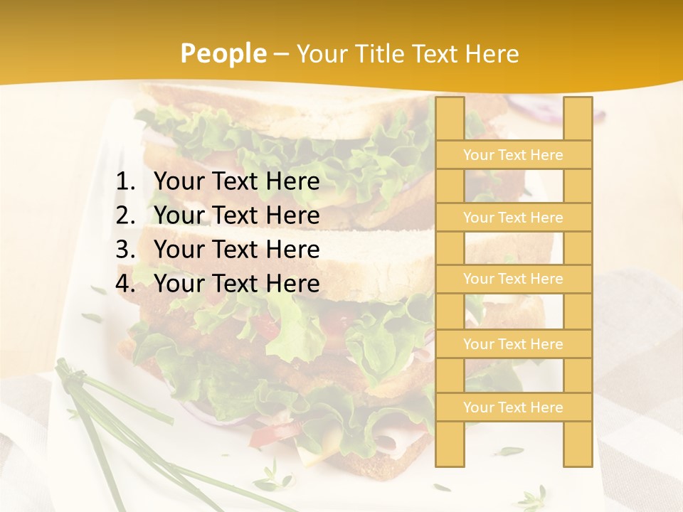 Tomato Salad Meal PowerPoint Template