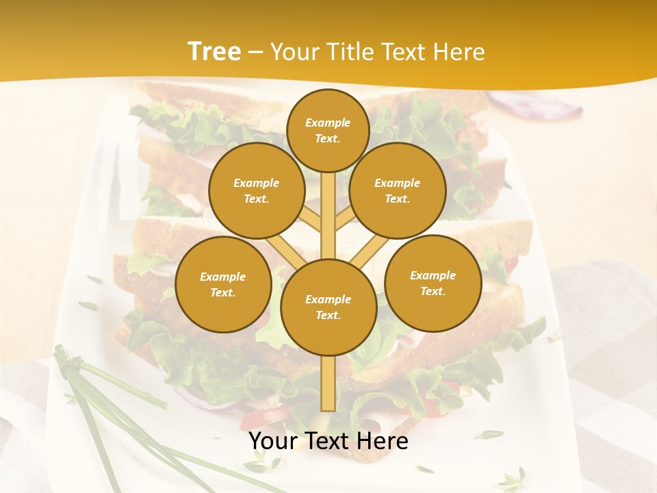 Tomato Salad Meal PowerPoint Template