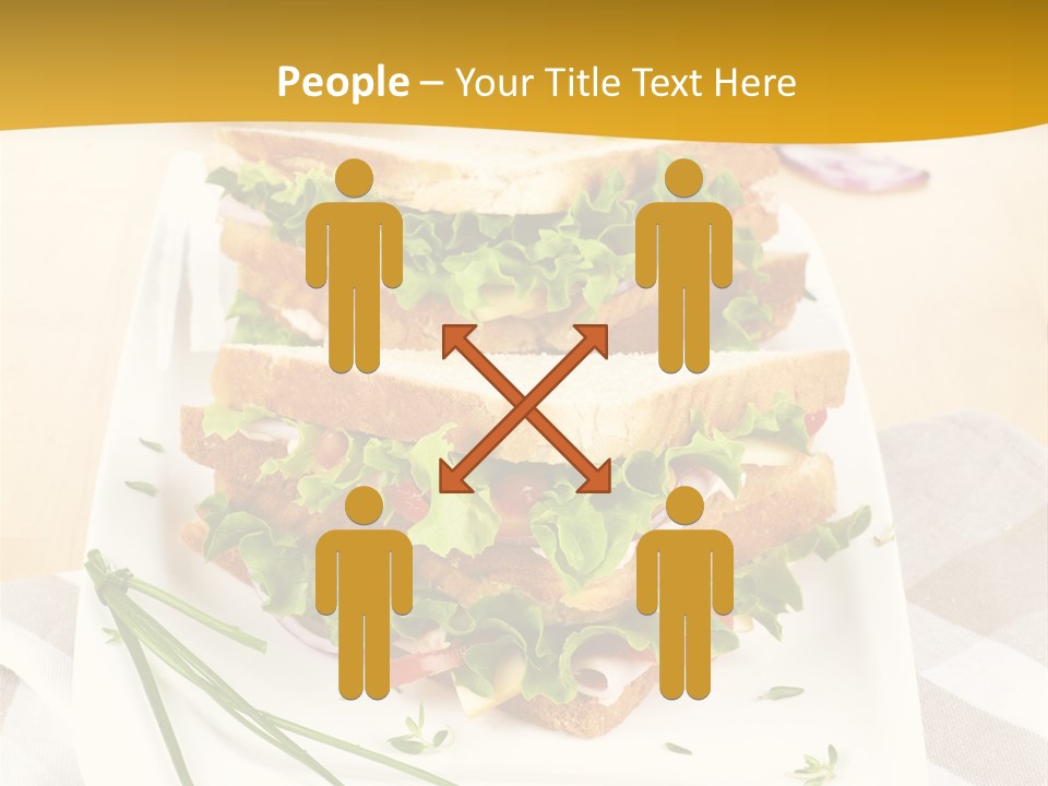 Tomato Salad Meal PowerPoint Template