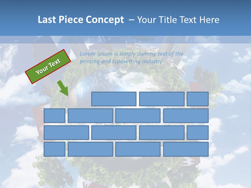 Track Drainage Bullhead PowerPoint Template