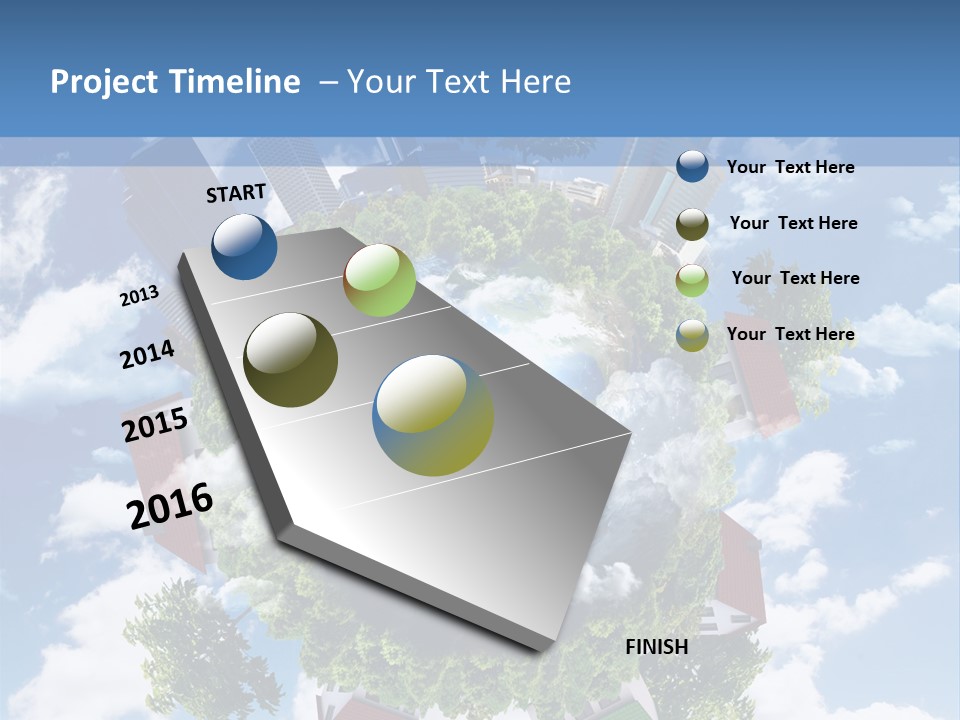 Track Drainage Bullhead PowerPoint Template