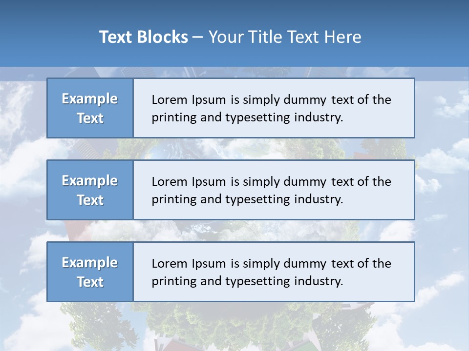 Track Drainage Bullhead PowerPoint Template