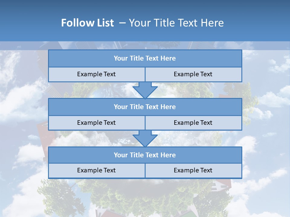 Track Drainage Bullhead PowerPoint Template