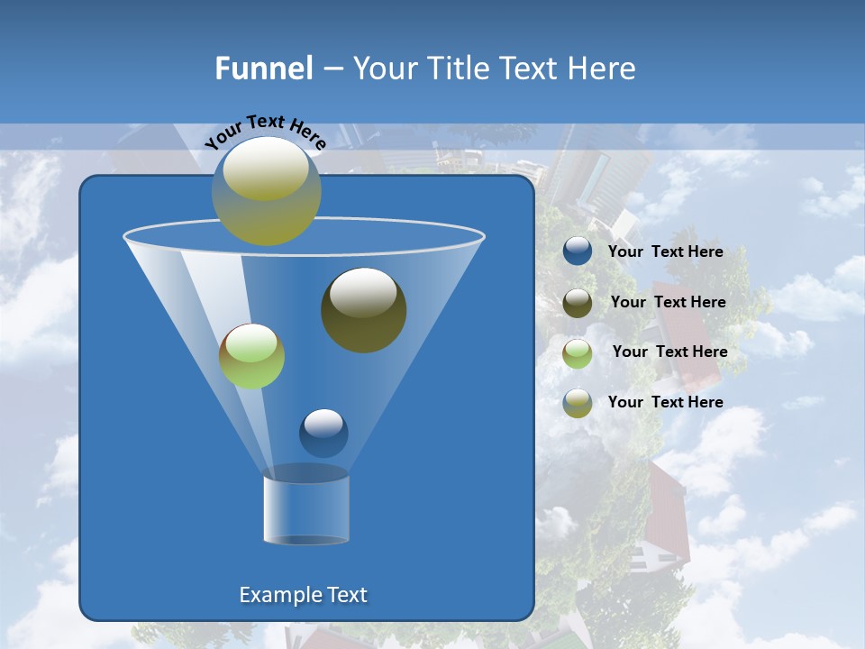 Track Drainage Bullhead PowerPoint Template