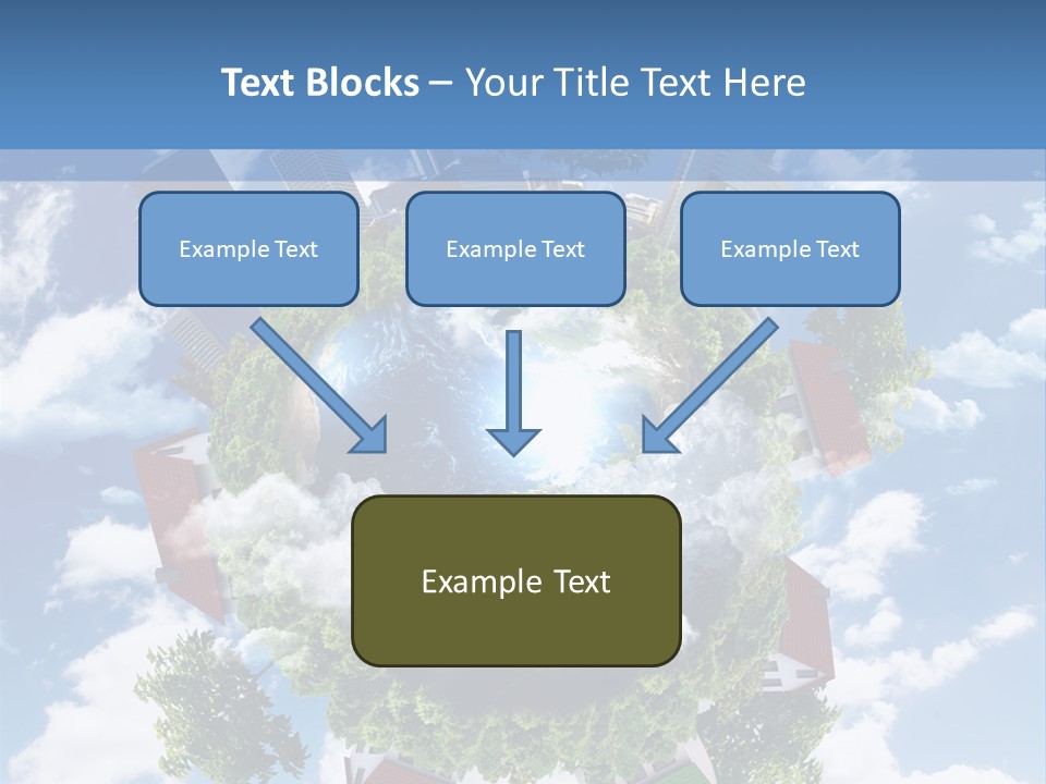 Track Drainage Bullhead PowerPoint Template