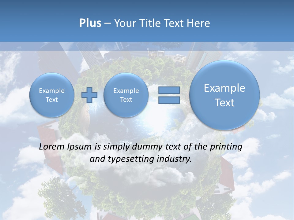 Track Drainage Bullhead PowerPoint Template
