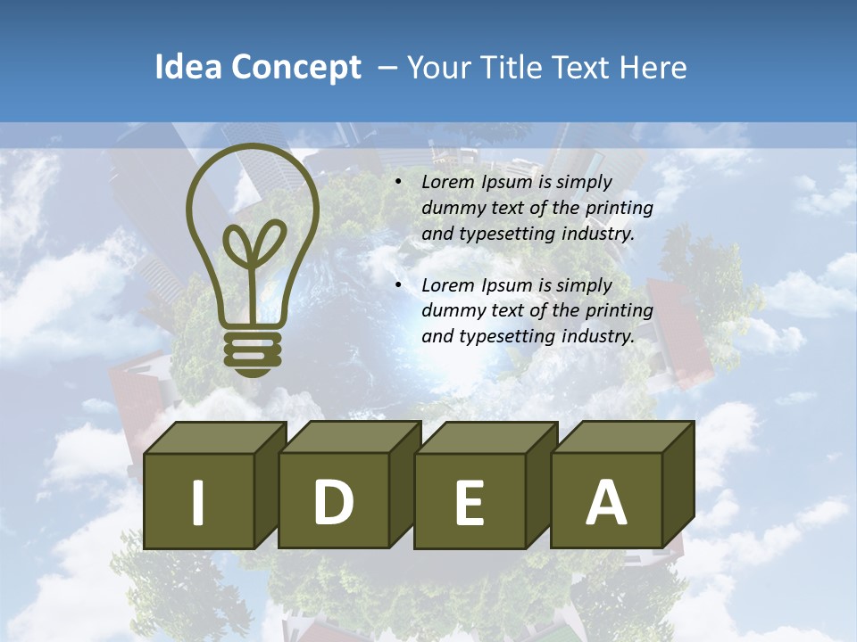 Track Drainage Bullhead PowerPoint Template