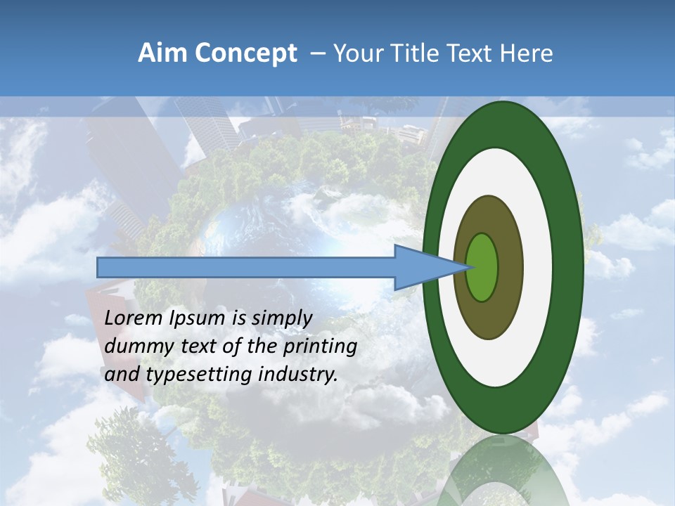 Track Drainage Bullhead PowerPoint Template