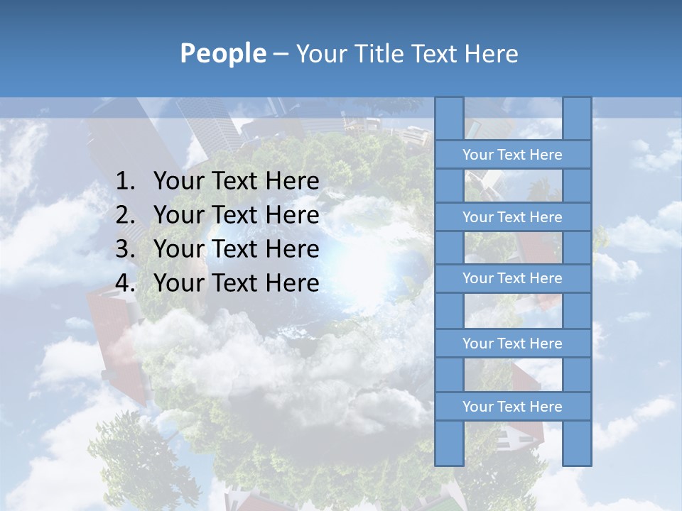 Track Drainage Bullhead PowerPoint Template